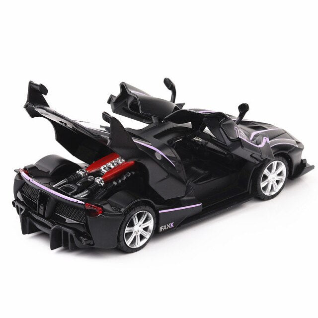 Car Model Ferrari LaFerrari Metal Diecast Alloy  Vehicles Toy Children kids 1:32 1:22