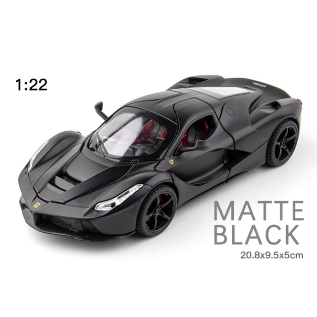 Car Model Ferrari LaFerrari Metal Diecast Alloy  Vehicles Toy Children kids 1:32 1:22