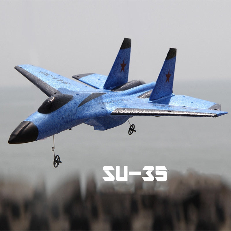 RC Remote Control Foam plastic Plane SU-35 FX620 Airplane Aircraft Fighter 2.4G Radio Control Glider Toys Children kids