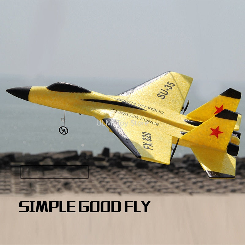 RC Remote Control Foam plastic Plane SU-35 FX-620 FX-820 FX-803 F-35 Airplane Aircraft Fighter 2.4G Radio Control Glider Toys Children kids