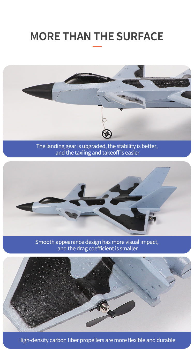 RC Remote Control Foam plastic Plane J-20 SF-435 SF-422 F-35 Airplane Aircraft Fighter 2.4G Radio Control Glider Toys Children kids