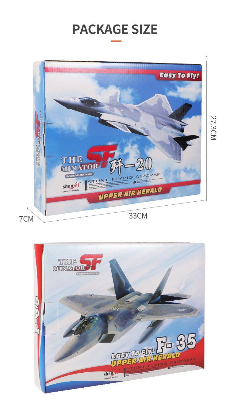 RC Remote Control Foam plastic Plane J-20 SF-435 SF-422 F-35 Airplane Aircraft Fighter 2.4G Radio Control Glider Toys Children kids