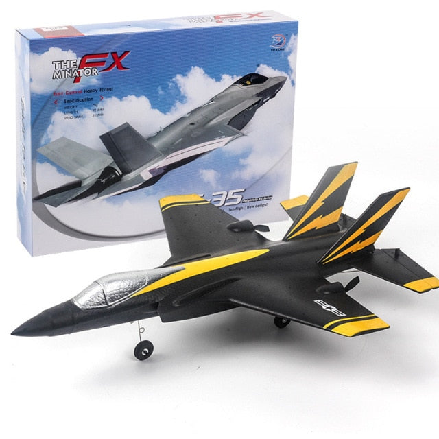 RC Remote Control Foam plastic Plane F-35 Airplane Aircraft Fighter 2.4G Radio Control Glider Toys Children kids