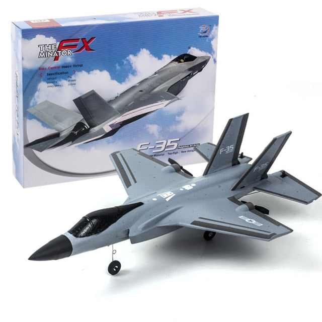 RC Remote Control Foam plastic Plane F-35 Airplane Aircraft Fighter 2.4G Radio Control Glider Toys Children kids