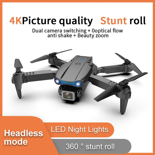 Drone Camera Quadcopter E99 K3 FPV Dual 4K Hold WiFi RC Remote Control Foldable Avoid obstacles