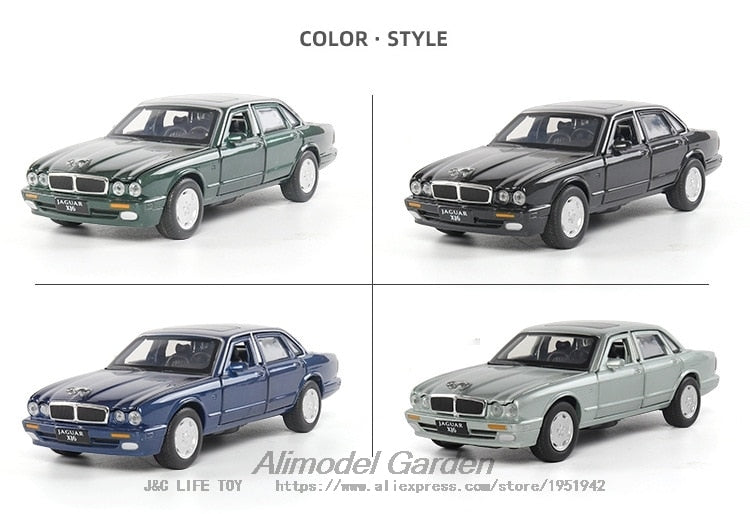 Car Model Jaguar XJ6 Classic Alloy Metal Diecasts & Toy Vehicles Kid Children 1:32