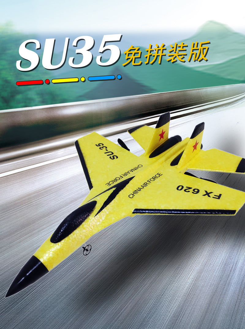 RC Remote Control Foam plastic Plane SU-35 FX-620 FX-820 FX-803 F-35 Airplane Aircraft Fighter 2.4G Radio Control Glider Toys Children kids