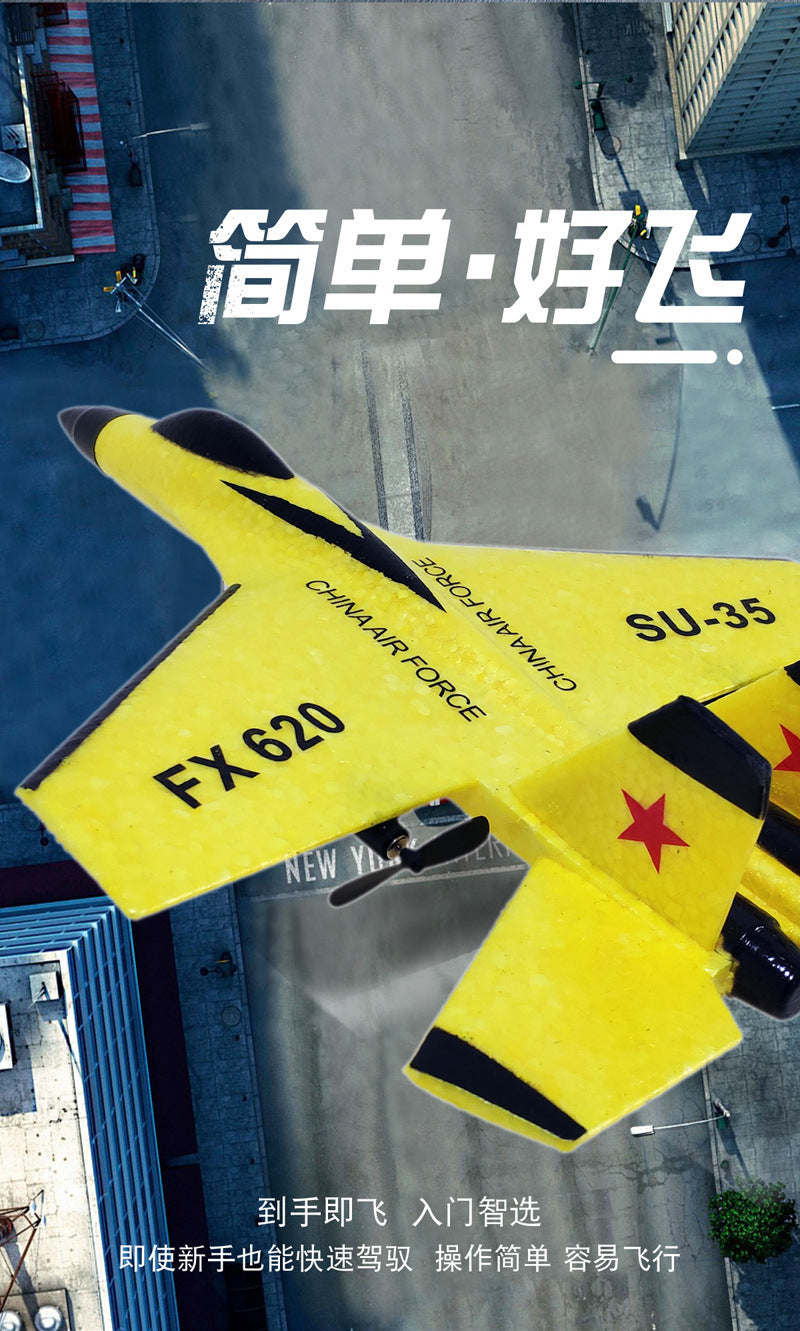 RC Remote Control Foam plastic Plane SU-35 FX-620 FX-820 FX-803 F-35 Airplane Aircraft Fighter 2.4G Radio Control Glider Toys Children kids