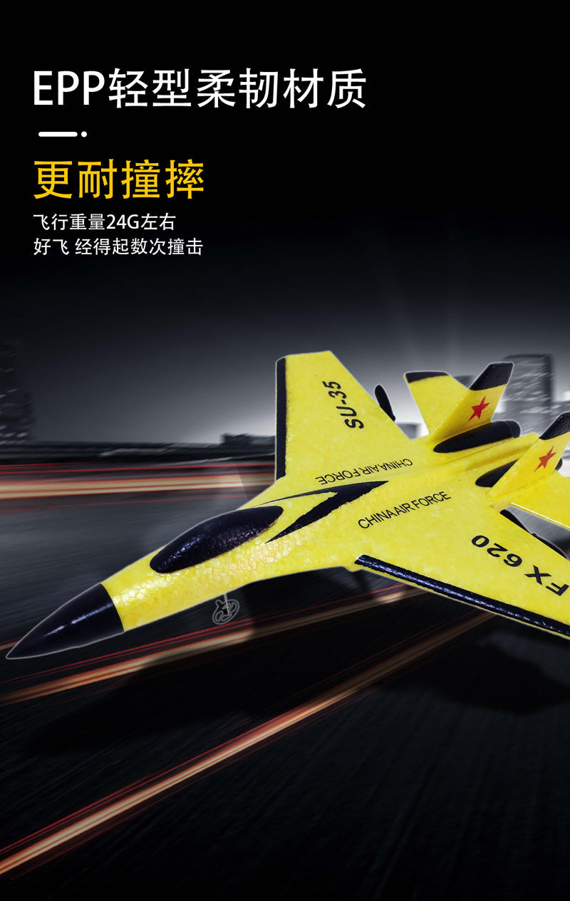 RC Remote Control Foam plastic Plane SU-35 FX-620 FX-820 FX-803 F-35 Airplane Aircraft Fighter 2.4G Radio Control Glider Toys Children kids