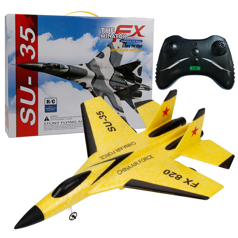 RC Remote Control Foam plastic Plane SU-35 FX-620 FX-820 FX-803 F-35 Airplane Aircraft Fighter 2.4G Radio Control Glider Toys Children kids