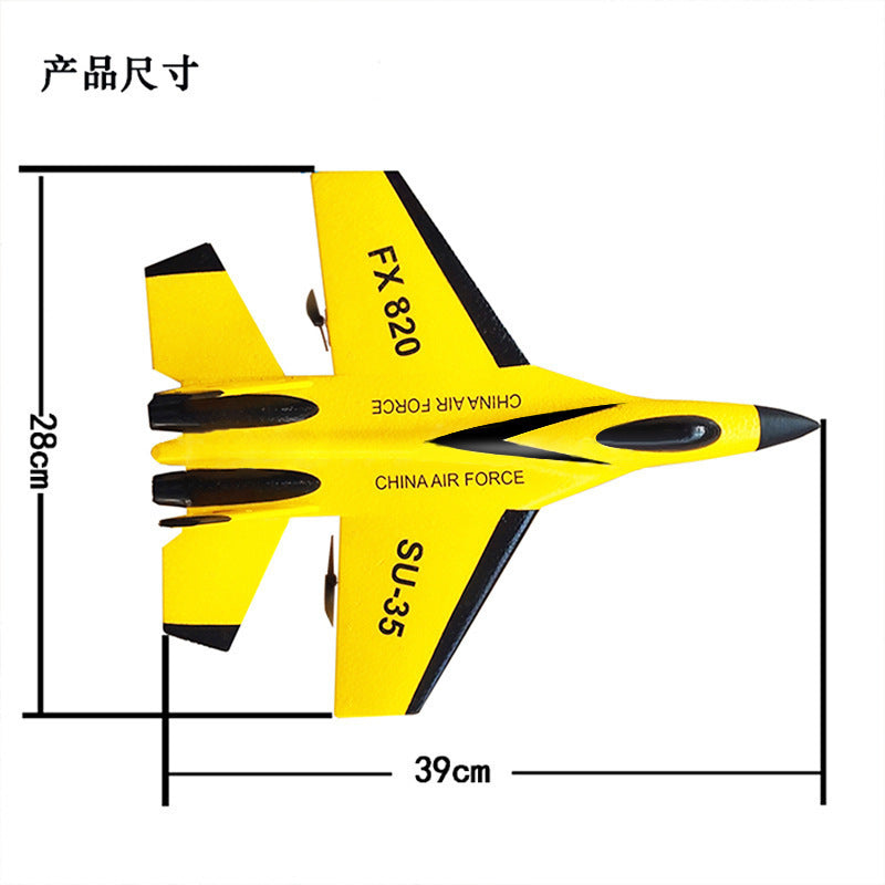 RC Remote Control Foam plastic Plane SU-35 FX-620 FX-820 FX-803 F-35 Airplane Aircraft Fighter 2.4G Radio Control Glider Toys Children kids