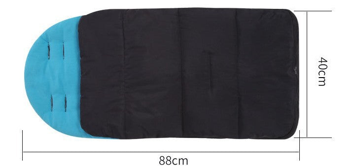 Baby Sleeping Bag Newborn Infant Swaddle Toddler Winter Warm Stroller Wrap Zipper Envelope Waterproof